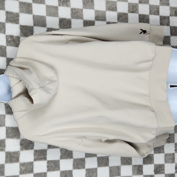 Playboy Pacsun hoodie women's medium M off white 2020 Playboy International - Picture 8 of 10